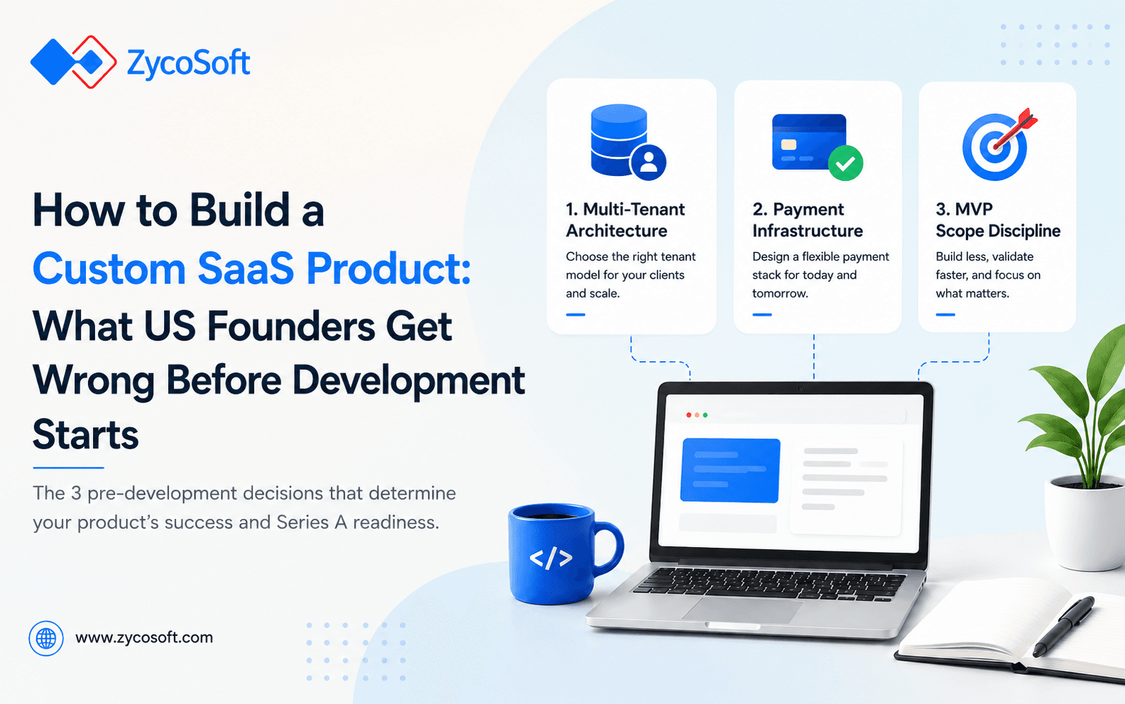 How to Build a Custom SaaS Product: What US Founders Get Wrong Before Development Starts
