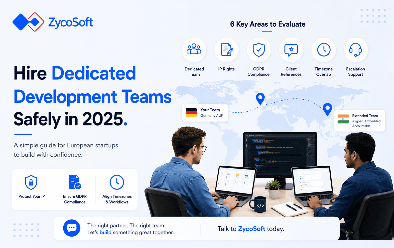 How European Startups Hire Dedicated Development Teams Safely in 2025