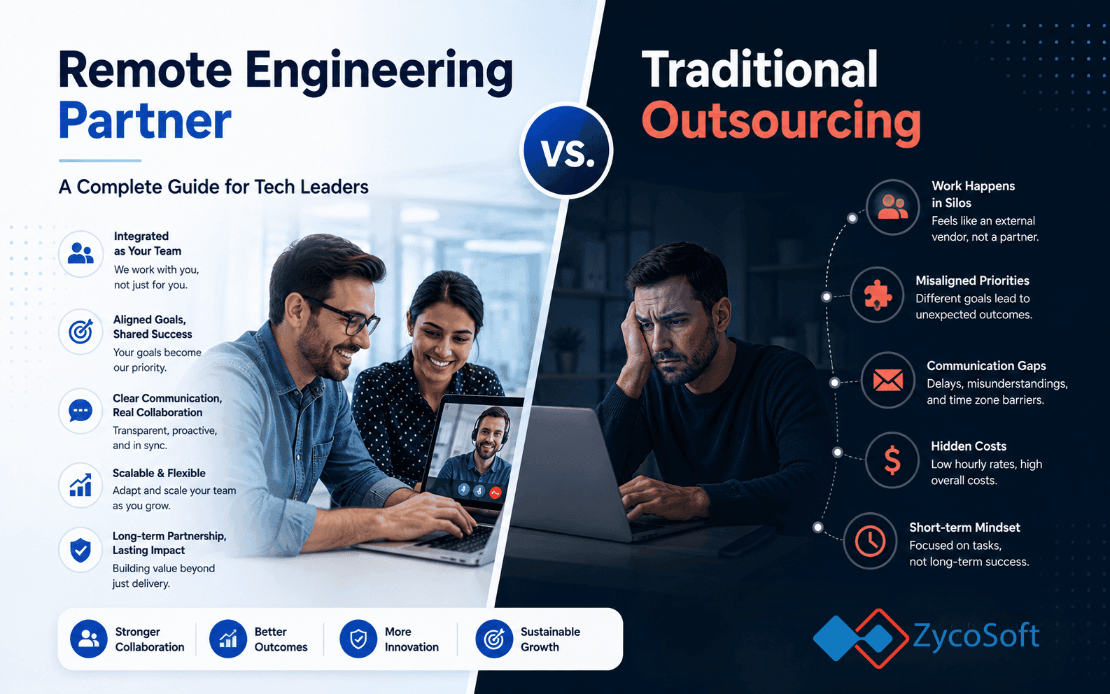 Remote Engineering Partner vs. Traditional Outsourcing: A Complete Guide for Tech Leaders