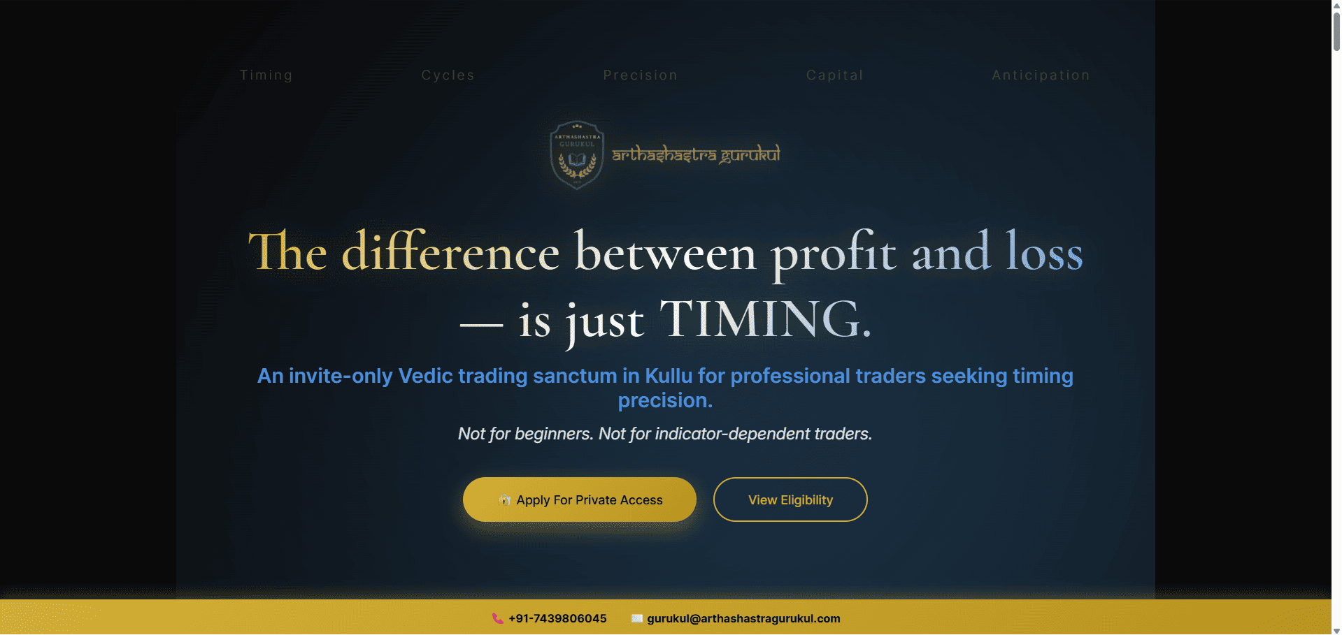 How We Built a Scalable Laravel Education Platform with Stripe Payments and Role Based Access Control for Arthashastra Gurukul screenshot