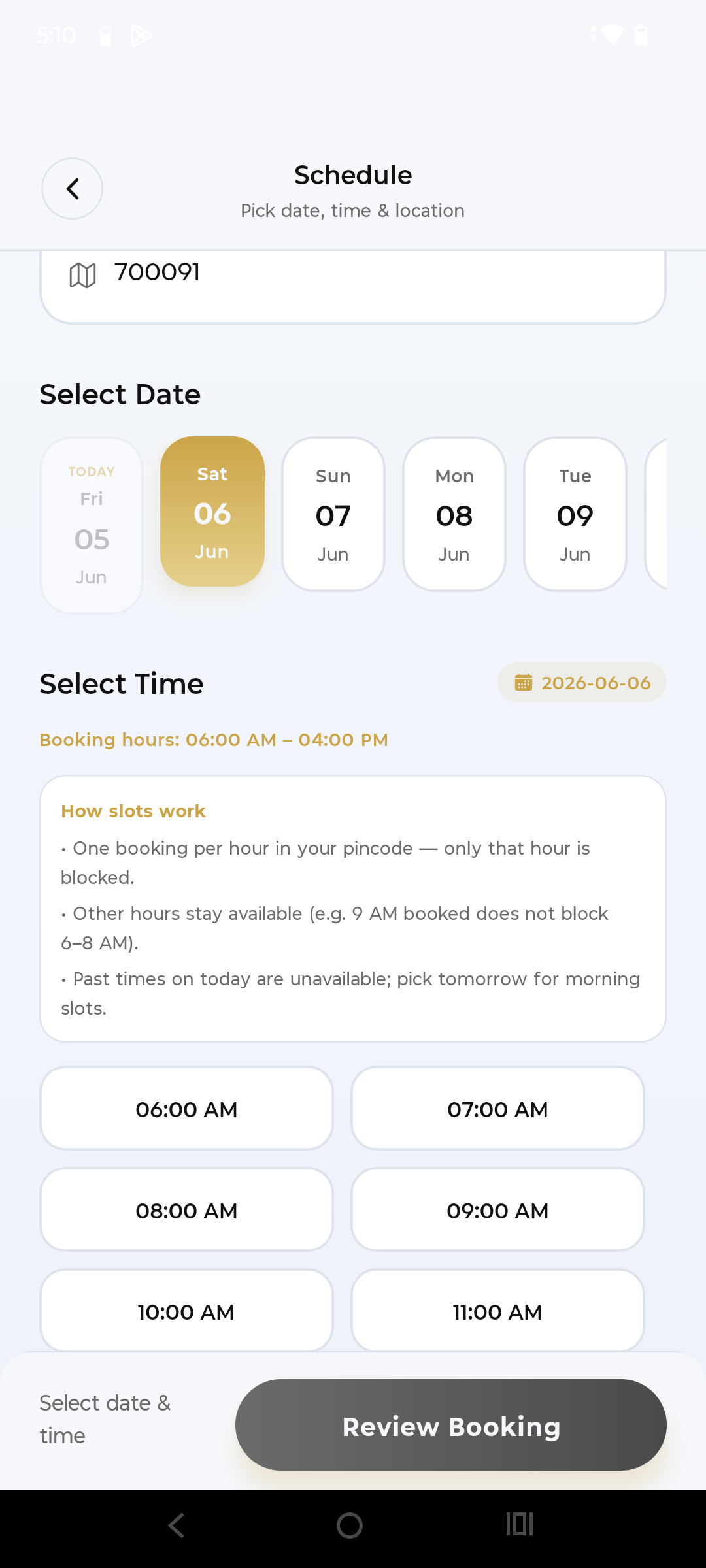 Operations automation platform for Pratsen doorstep car care screenshot